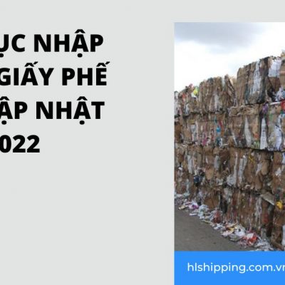 thủ tục nhập khẩu giấy phế liệu