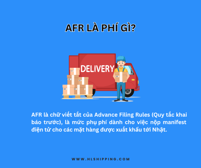 Afr AFR là phí gì trong logistics? - HL Shipping