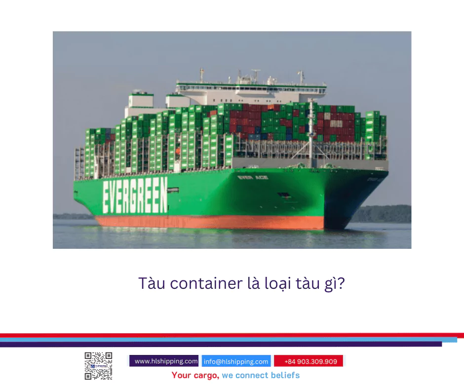 Tàu container là loại tàu gì?
