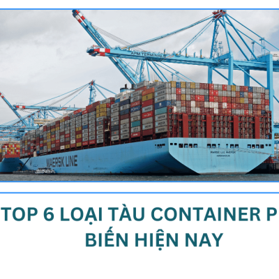 Top 6 loại tàu container phổ biến hiện nay
