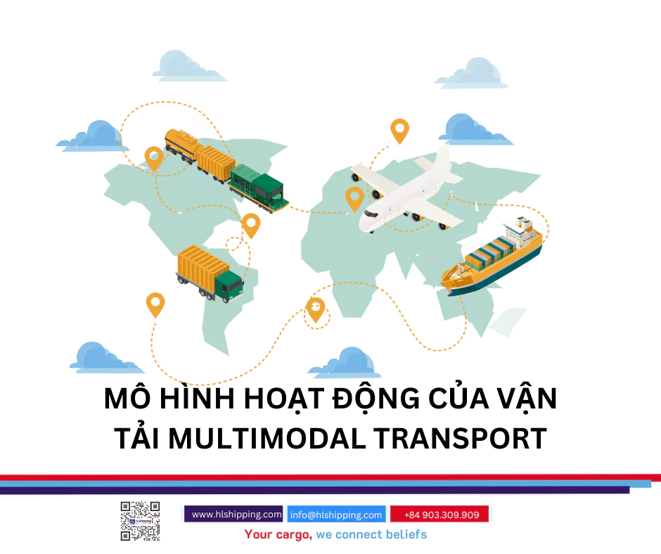 Mô hình hoạt động của vận tải Multimodal transport