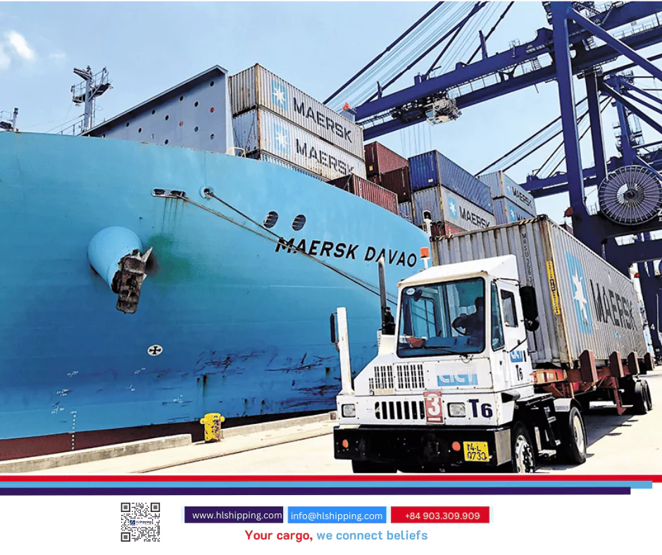 A.P Moller-Maersk là một trong những hãng tàu container có thị phần lớn nhất tại Việt Nam