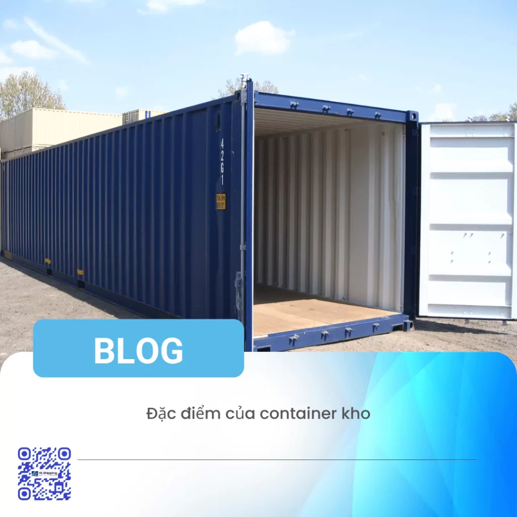 Đặc điểm của container kho