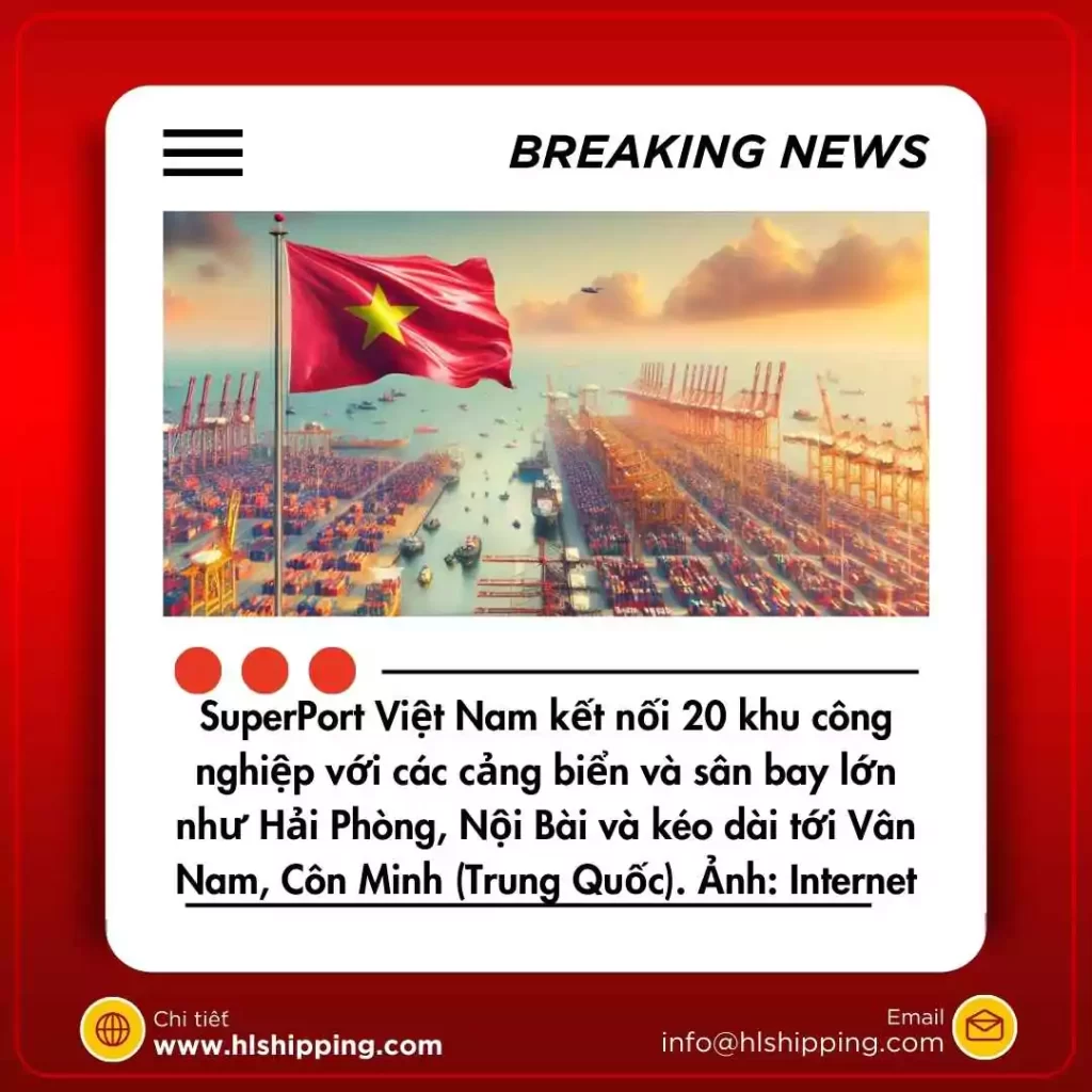 Tầm nhìn SuperPort Việt Nam: "Khu công nghiệp trong khu công nghiệp"