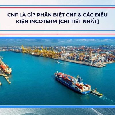 CNF Là Gì? Phân Biệt CNF & Các Điều Kiện Incoterm [Chi Tiết Nhất]