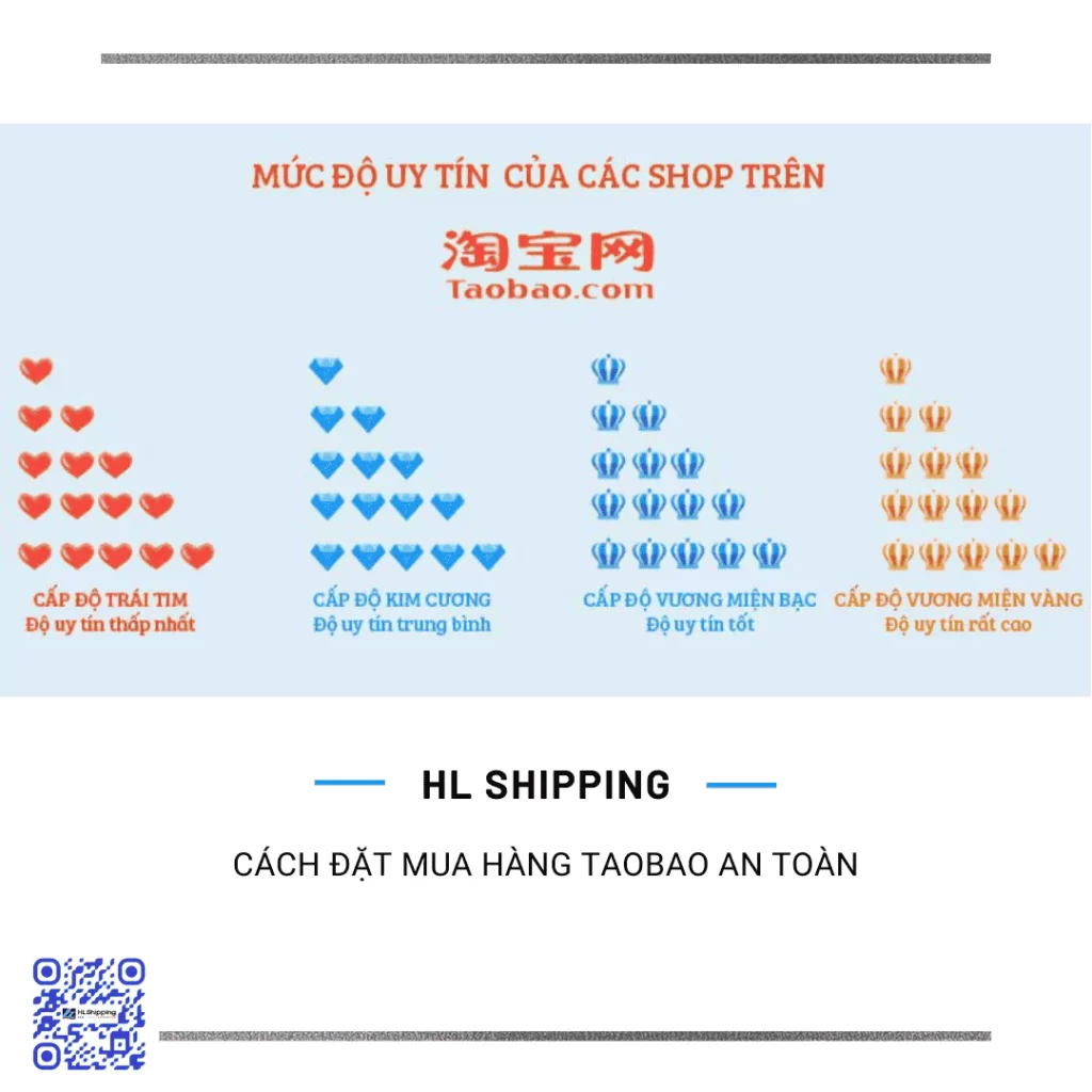 Lựa chọn shop có độ uy tín cao