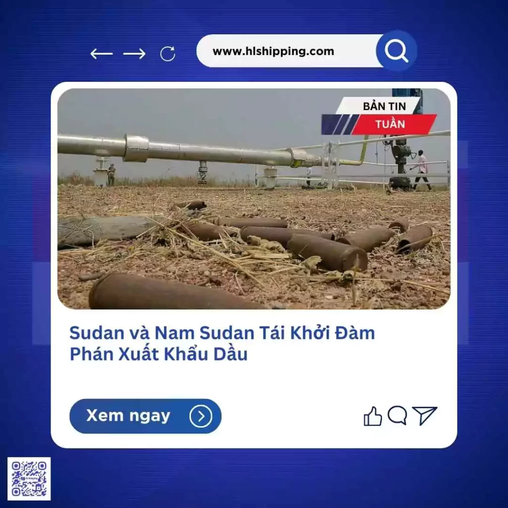 Sudan và Nam Sudan Tái Khởi Đàm Phán Xuất Khẩu Dầu