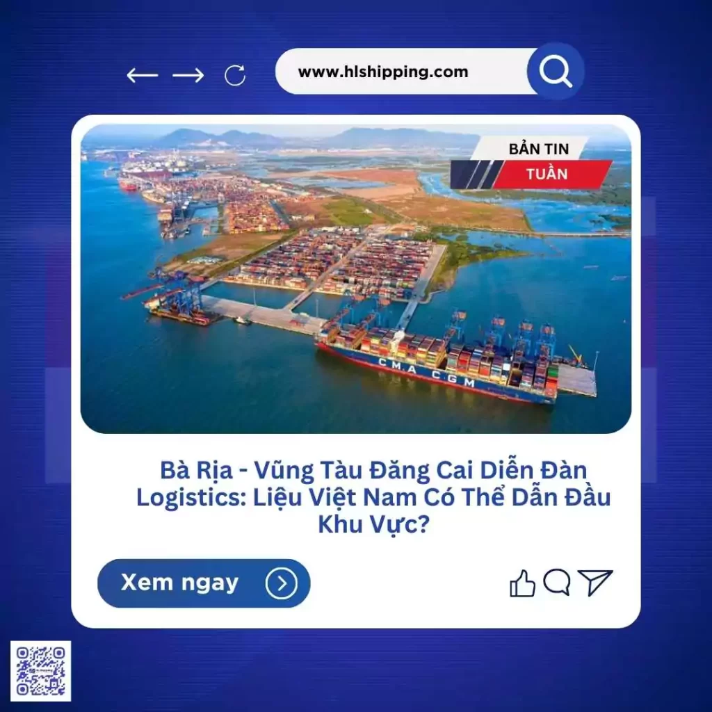 Bà Rịa - Vũng Tàu Đăng Cai Diễn Đàn Logistics: Liệu Việt Nam Có Thể Dẫn Đầu Khu Vực?