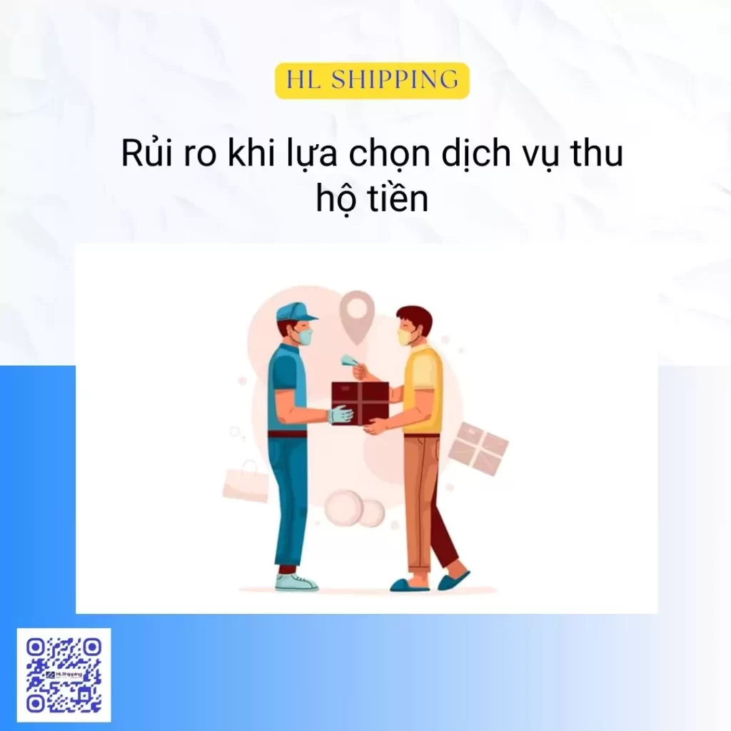 Rủi ro khi lựa chọn dịch vụ thu hộ tiền