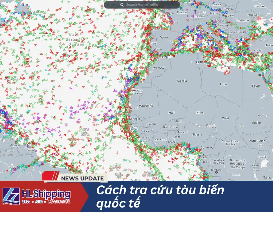 Cách tra cứu lịch trình tàu biển quốc tế chuyên nghiệp với MarineTraffic