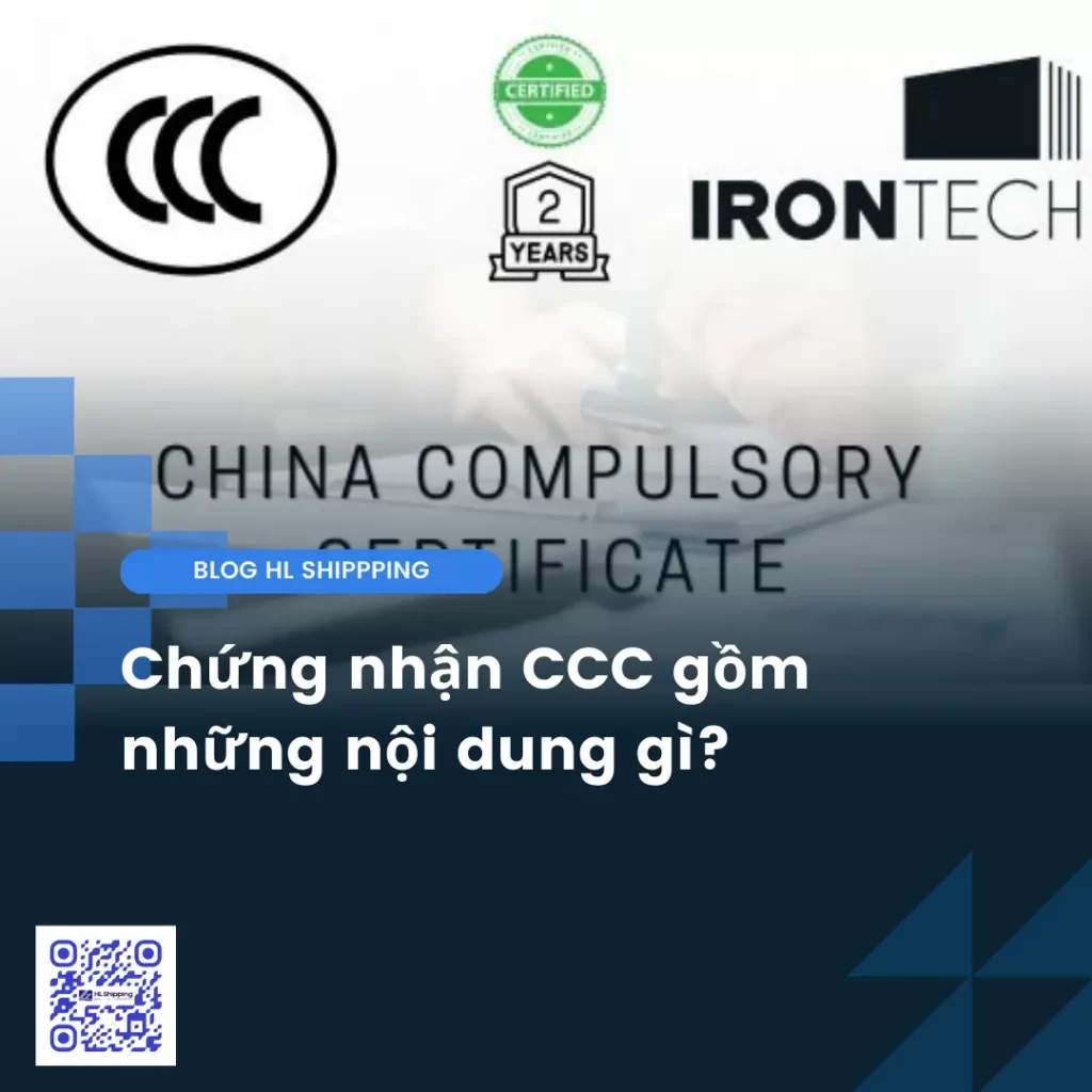 Chứng nhận CCC gồm những nội dung gì?