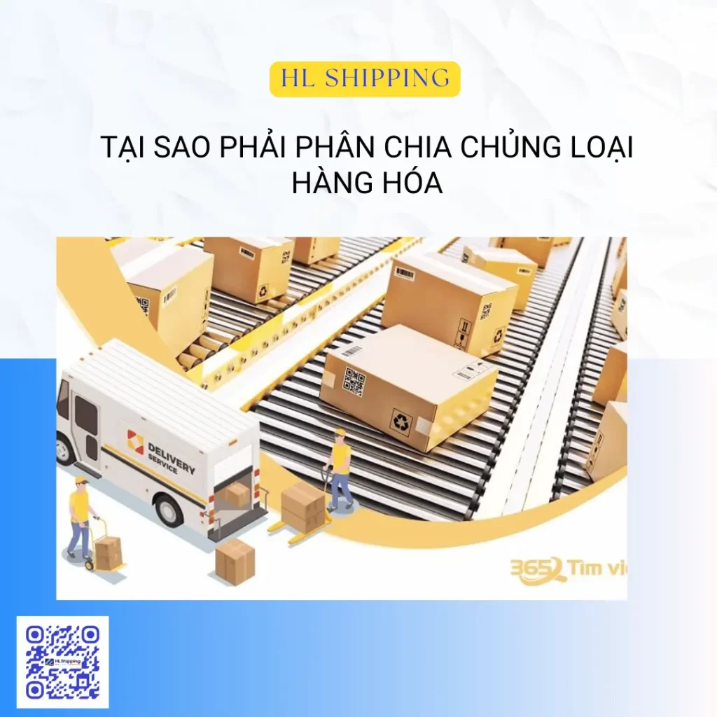 Tại sao phân loại hàng hóa theo kích thước và trọng lượng lại quan trọng