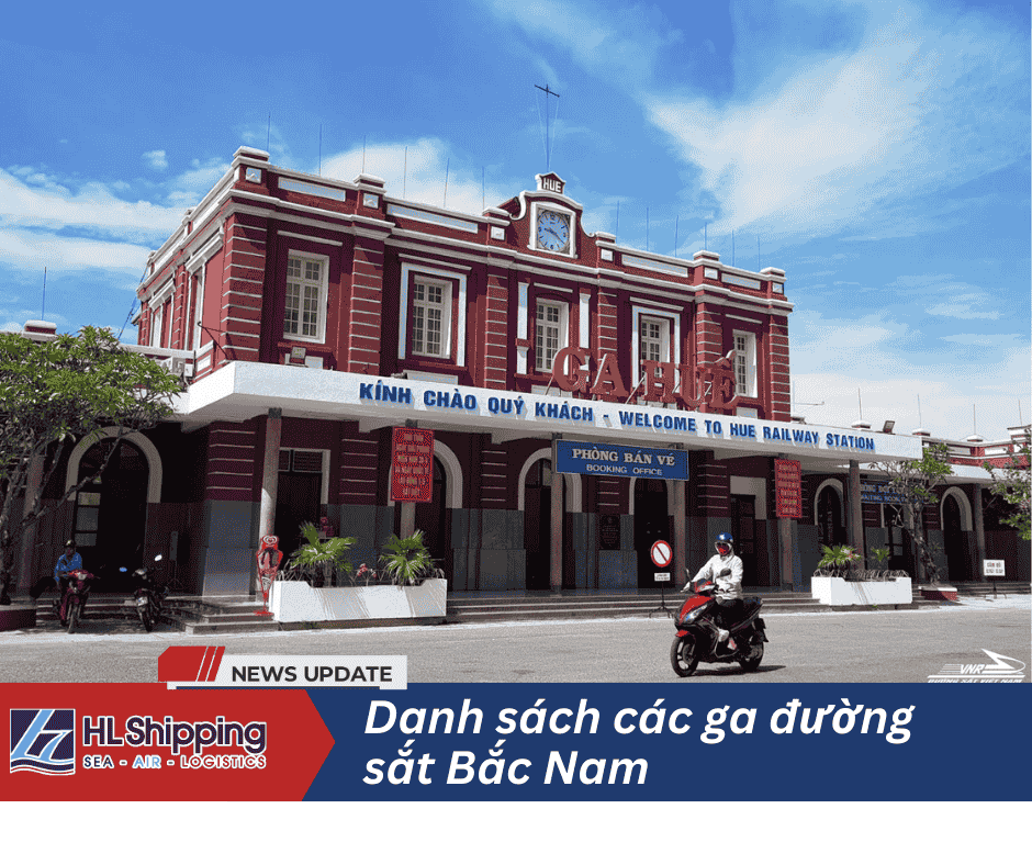 Danh sách các nhà ga trên tuyến đường sắt 