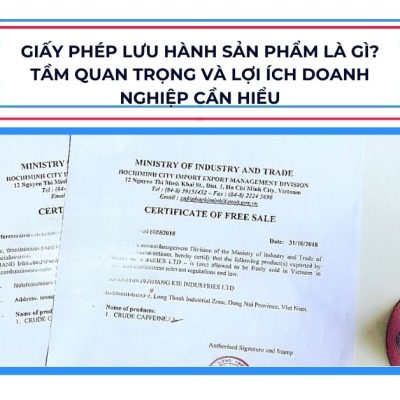 Giấy Phép Lưu Hành Sản Phẩm Là Gì? Tầm Quan Trọng Và Lợi Ích Doanh Nghiệp Cần Hiểu