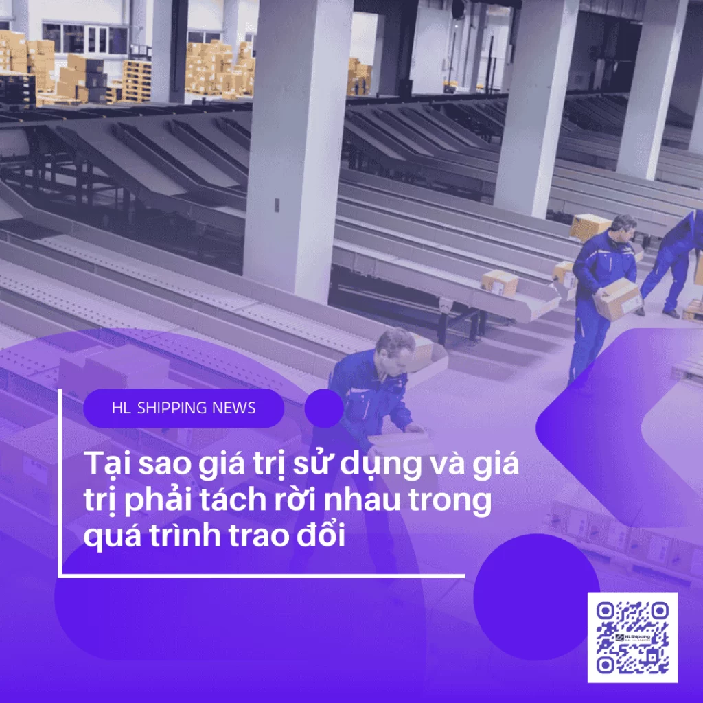 Tại sao giá trị sử dụng và giá trị phải tách rời nhau trong quá trình trao đổi