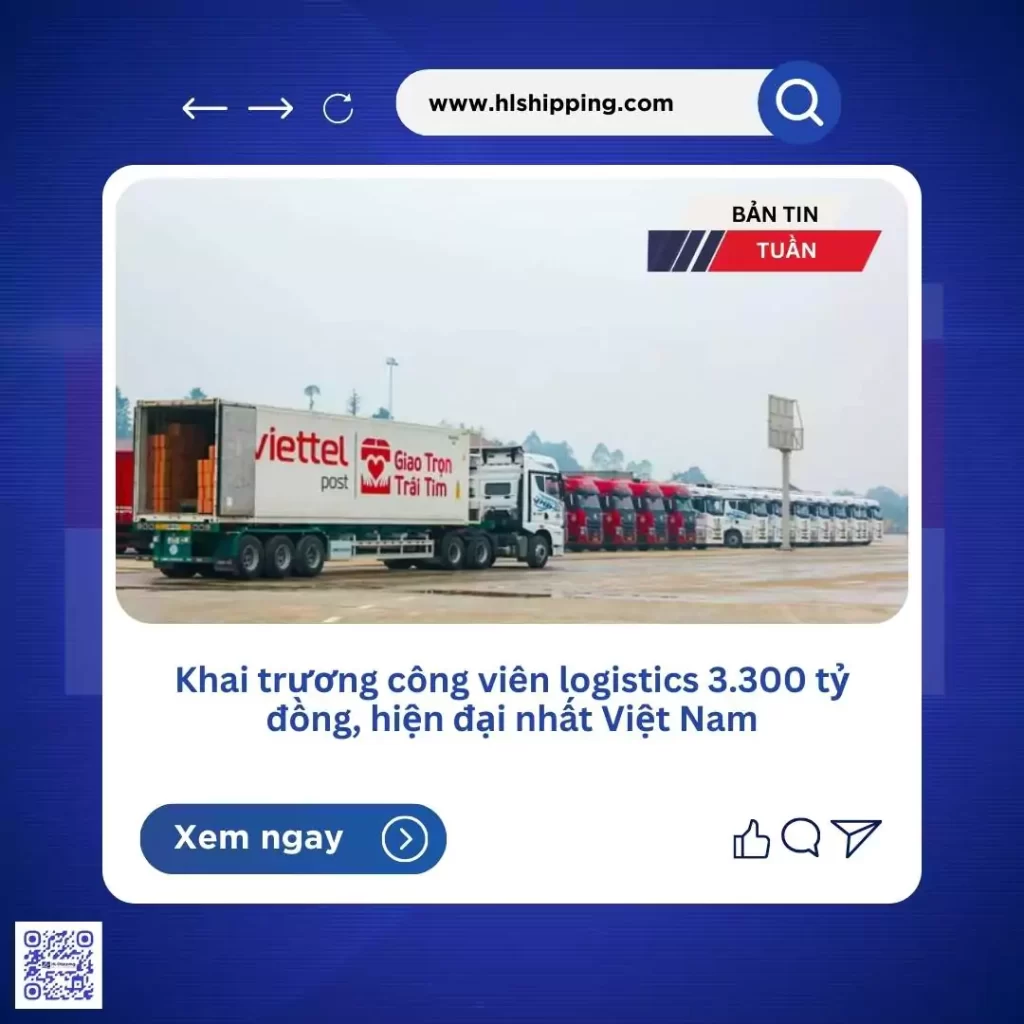 Khai trương công viên logistics 3.300 tỷ đồng, hiện đại nhất Việt Nam