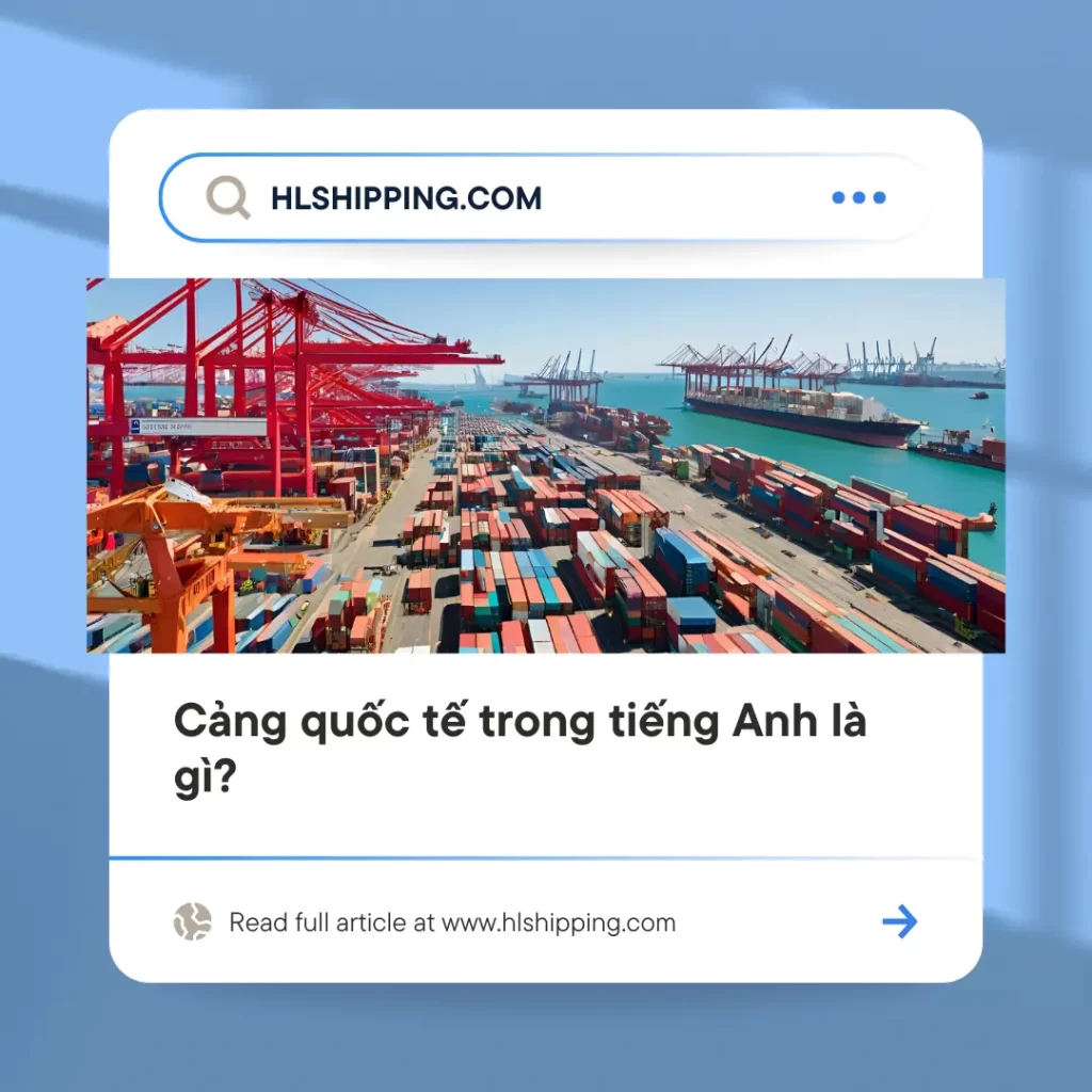 Cảng quốc tế trong tiếng Anh là gì?