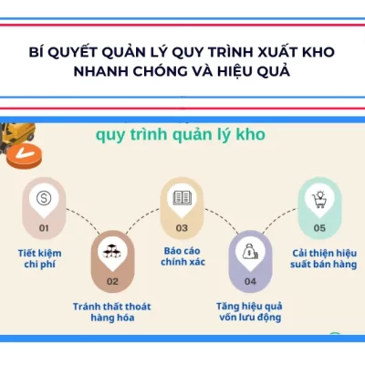 Bí quyết quản lý quy trình xuất kho nhanh chóng và hiệu quả