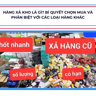 Hàng xả kho là gì? Bí quyết chọn mua và phân biệt với các loại hàng khác