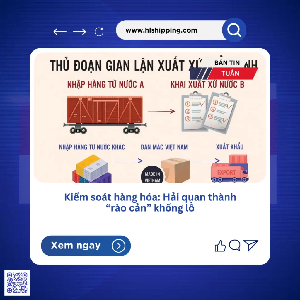 Kiểm soát hàng hóa: Hải quan thành “rào cản” khổng lồ