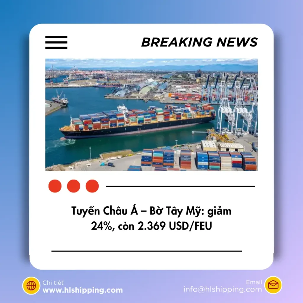Biến Động Giá Cước Vận Tải Biển