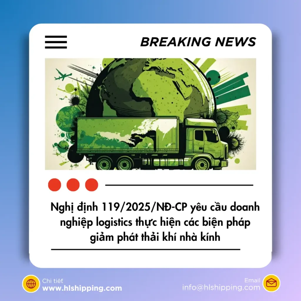 Chính sách mới định hình ngành logistics