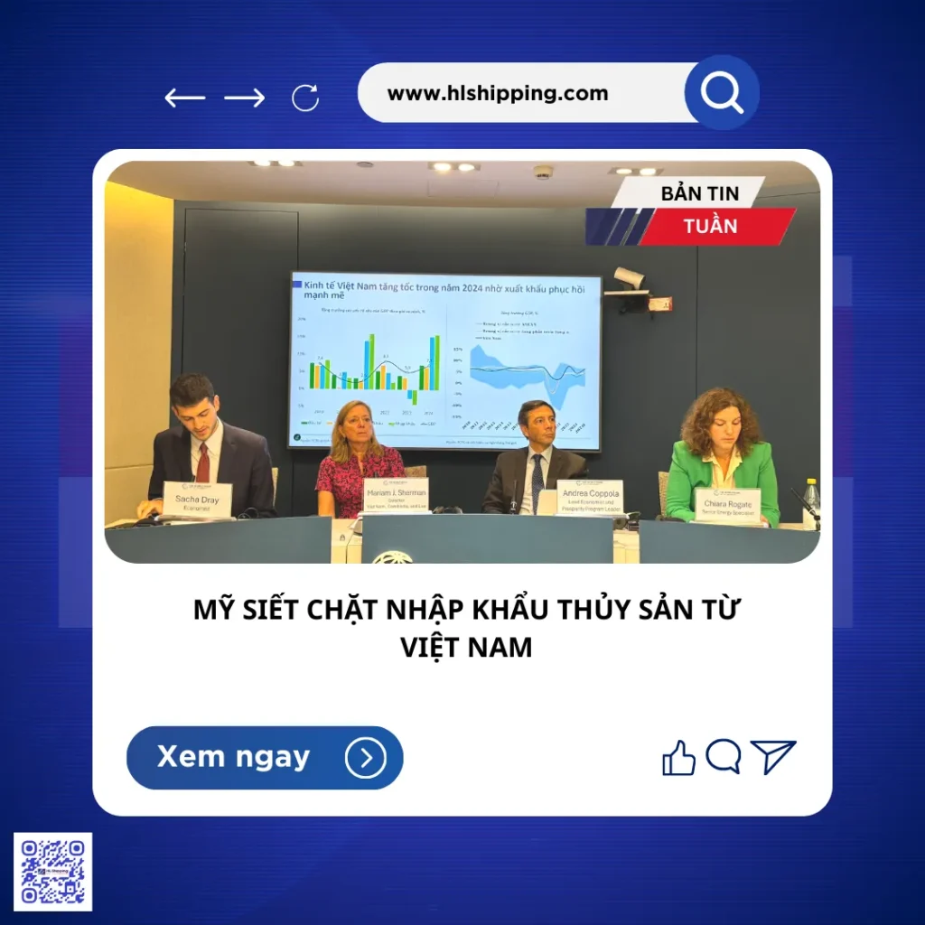 Mỹ siết chặt nhập khẩu thủy sản từ Việt Nam