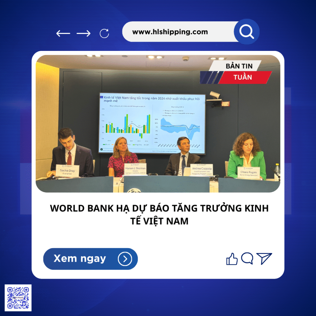 World Bank hạ dự báo tăng trưởng kinh tế Việt Nam