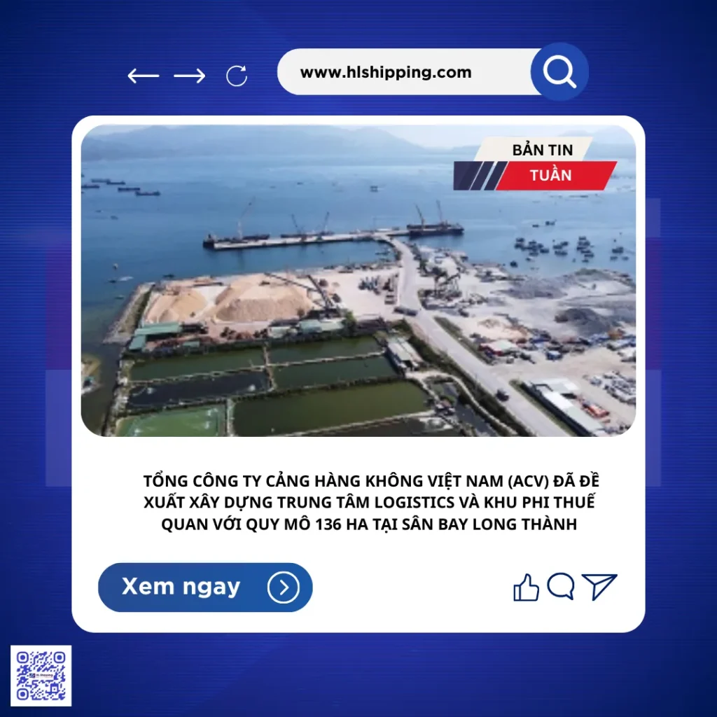 xây dựng trung tâm logistics