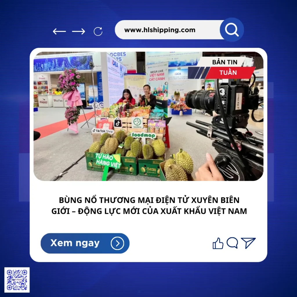 Bùng nổ thương mại điện tử xuyên biên giới – động lực mới của xuất khẩu Việt Nam