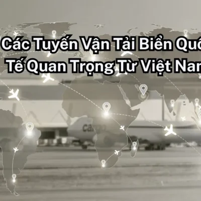 Các Tuyến Vận Tải Biển Quốc Tế Quan Trọng Từ Việt Nam