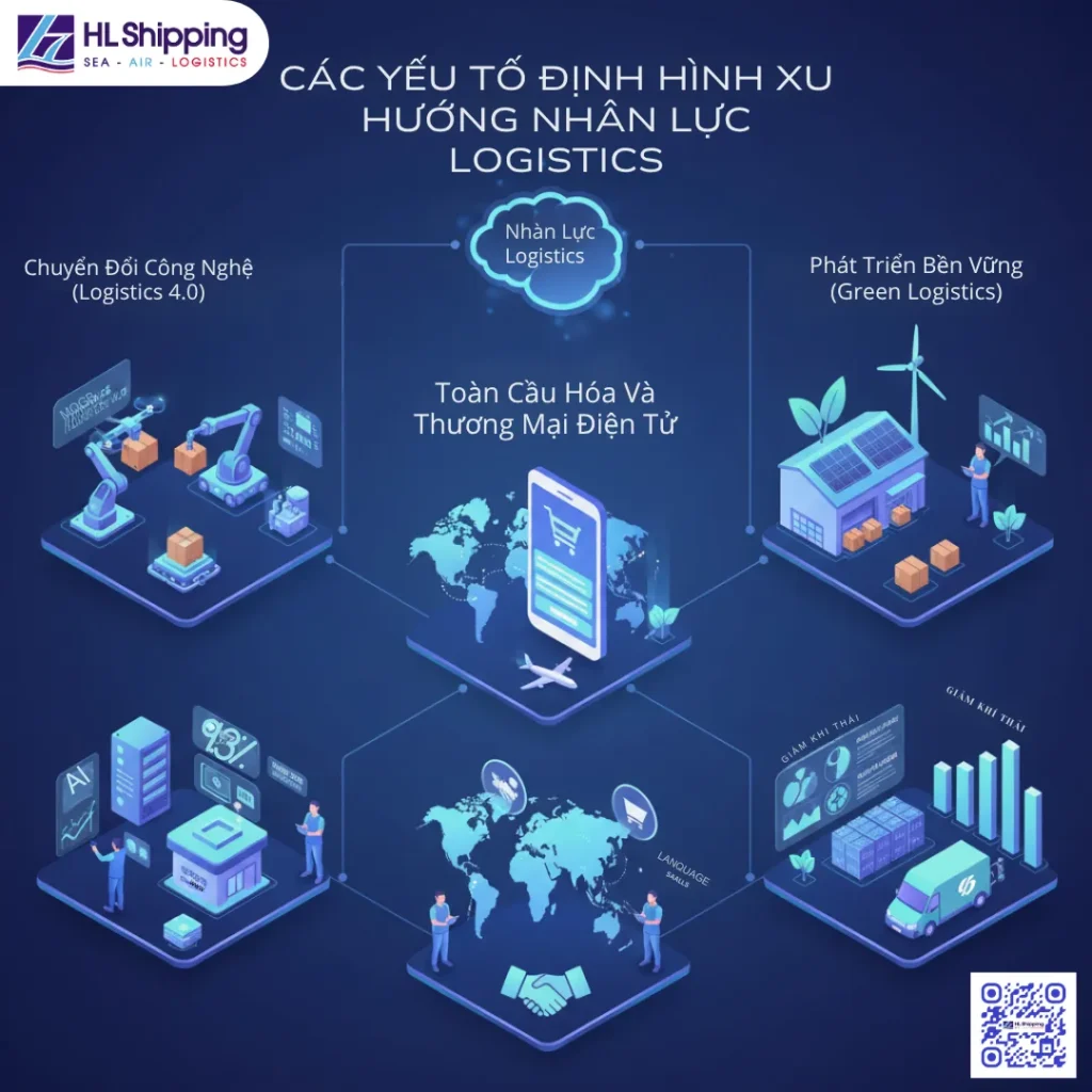 Các Yếu Tố Định Hình Xu Hướng Nhân Lực Logistics