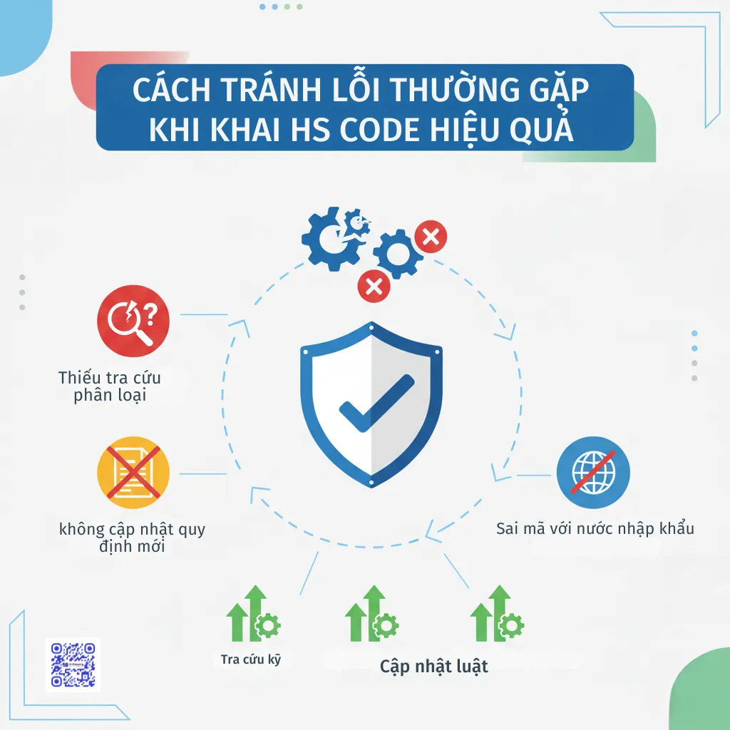 Cách Tránh Lỗi Thường Gặp Khi Khai HS Code Hiệu Quả