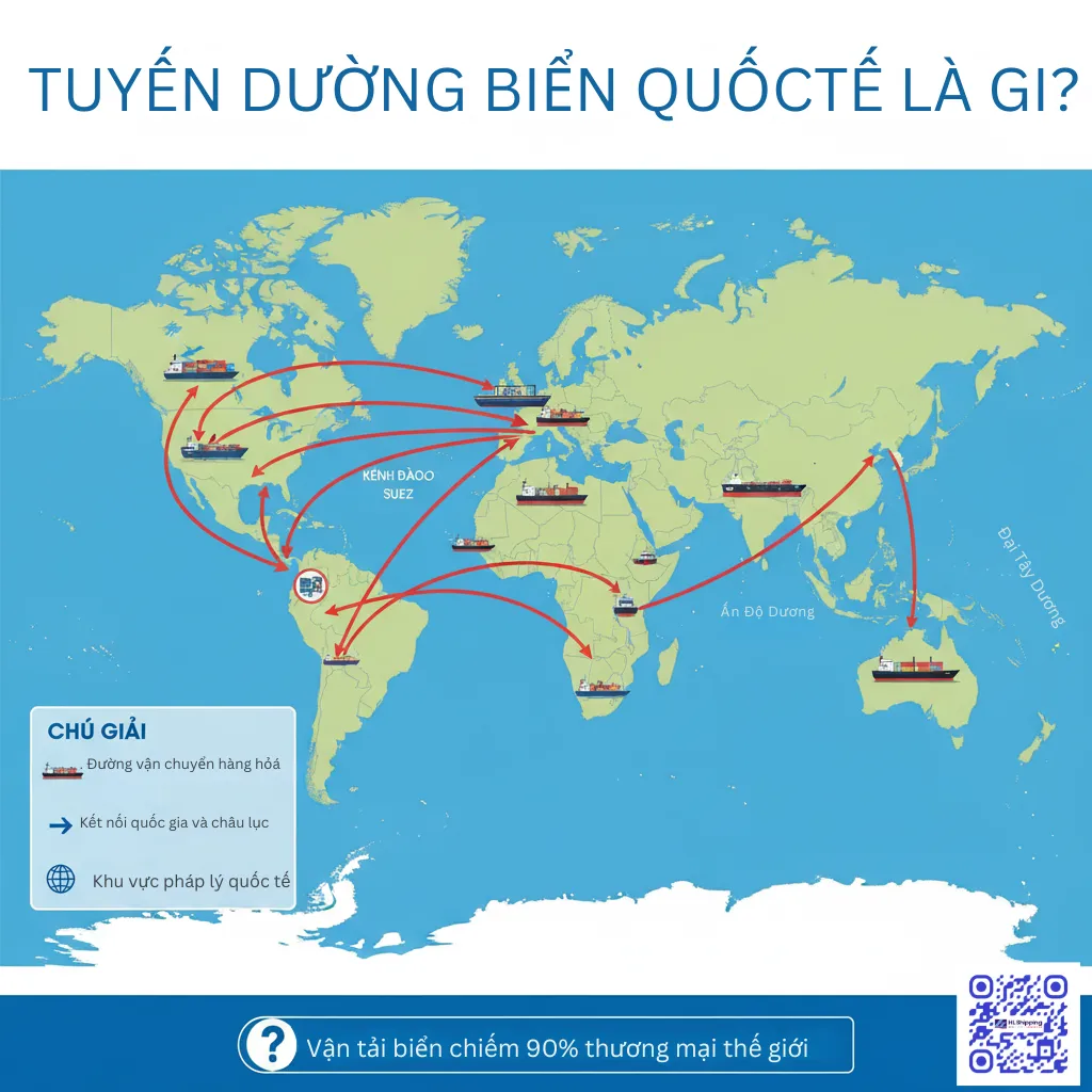 Tuyến Đường Biển Quốc Tế Là Gì?