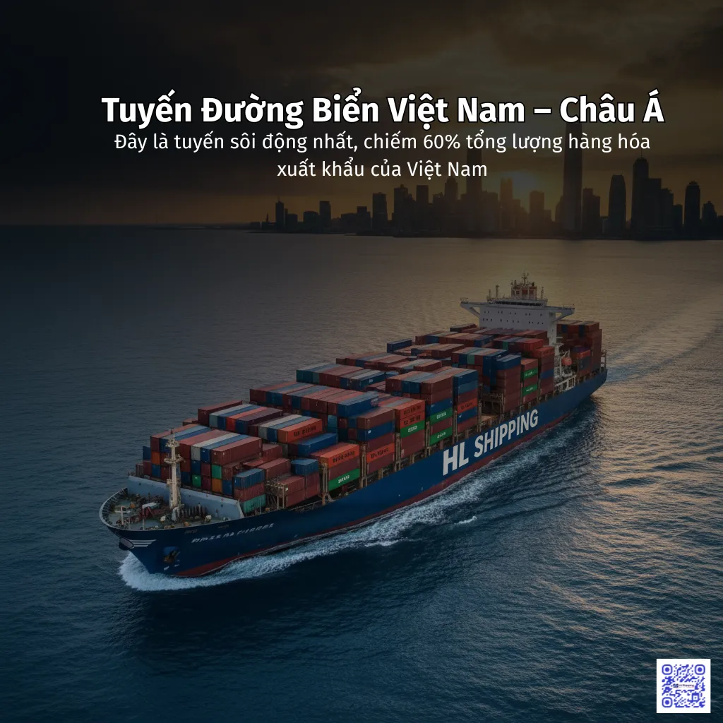 Tuyến Đường Biển Việt Nam – Châu Á