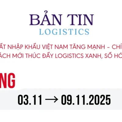 Xuất nhập khẩu Việt Nam tăng mạnh – Chính sách mới thúc đẩy logistics xanh, số hóa