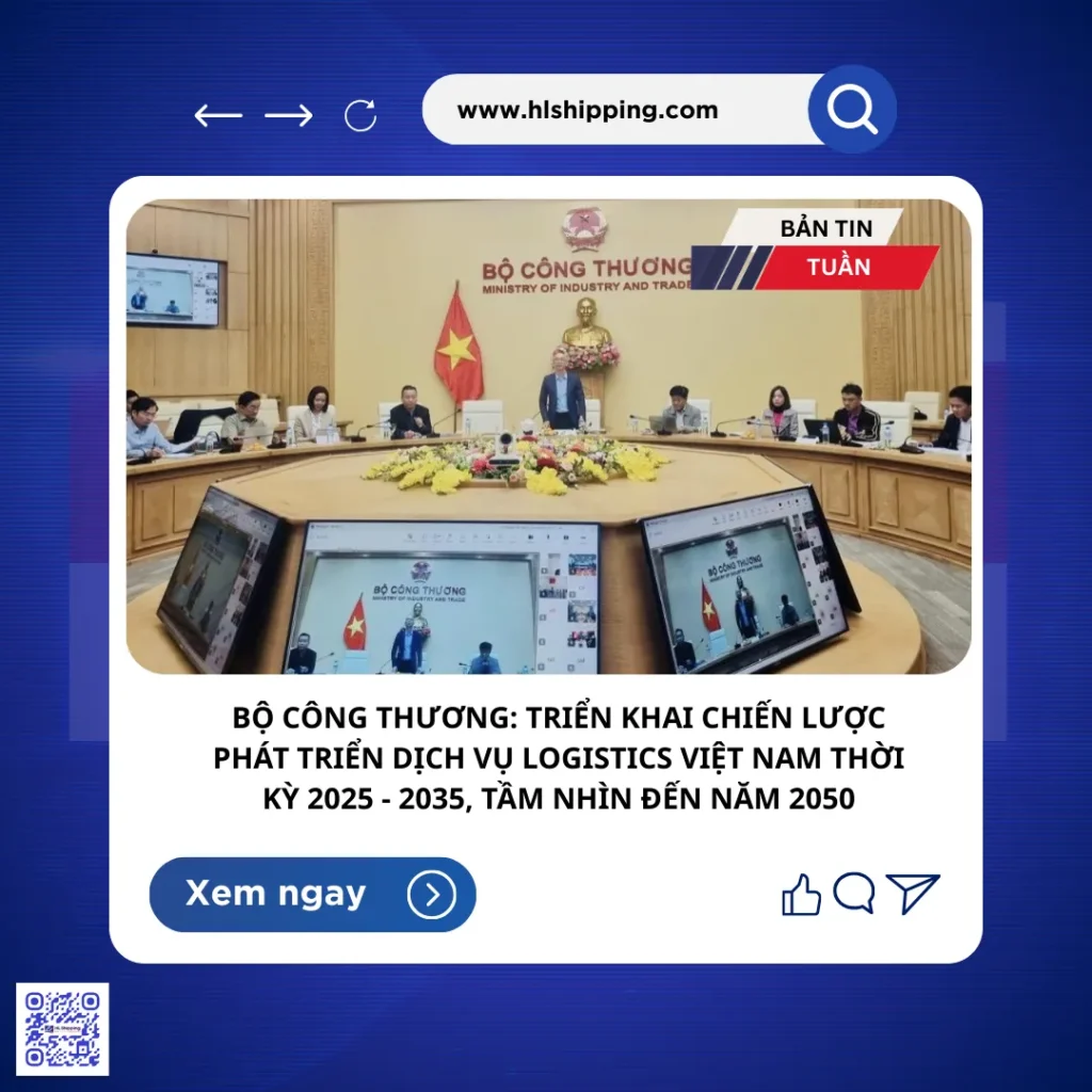 Chính sách logistics: Việt Nam triển khai chiến lược dài hạn đến 2050