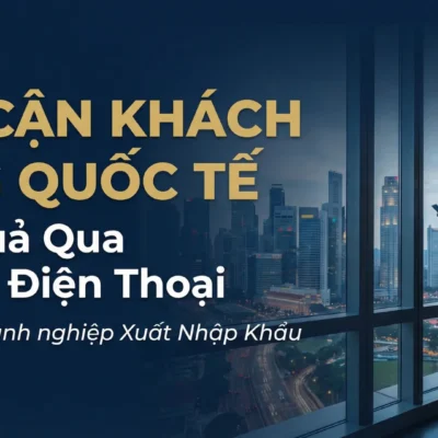 Kinh Nghiệm Tiếp Cận Khách Hàng Quốc Tế Hiệu Quả Qua Email Và Điện Thoại Cho Doanh Nghiệp Xuất Nhập Khẩu