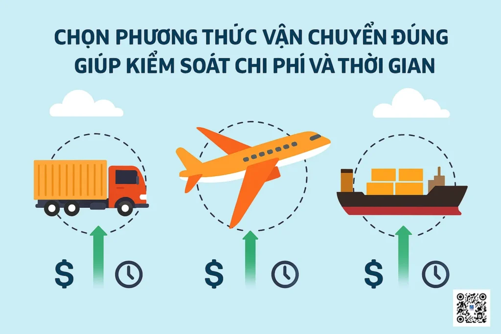 Lựa Chọn Phương Thức Vận Chuyển Mẫu Sản Phẩm Phù Hợp
