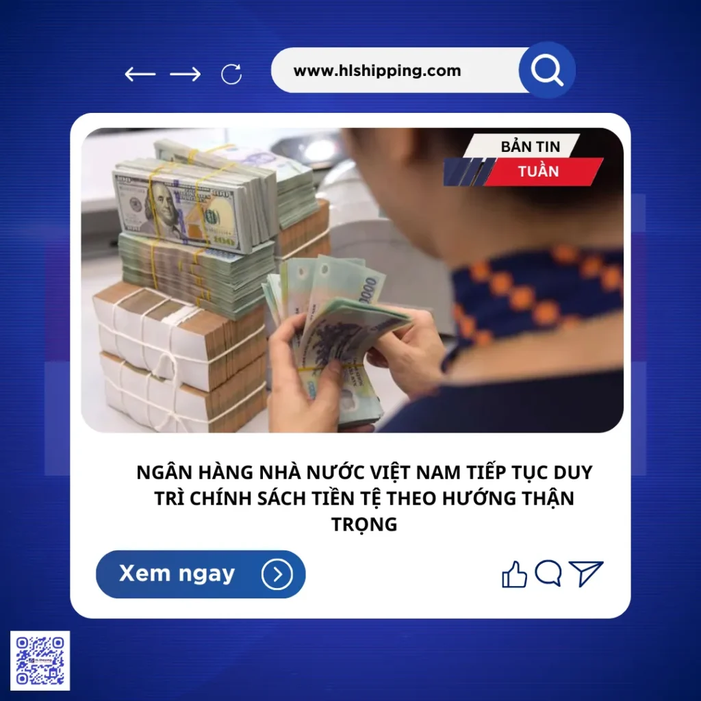 Ngân hàng Nhà nước Việt Nam tiếp tục duy trì chính sách tiền tệ theo hướng thận trọng