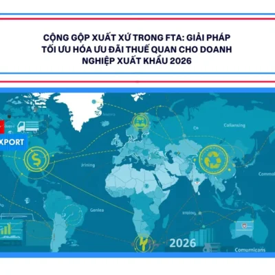 Cộng Gộp Xuất Xứ Trong FTA: Giải Pháp Tối Ưu Hóa Ưu Đãi Thuế Quan Cho Doanh Nghiệp Xuất Khẩu 2026