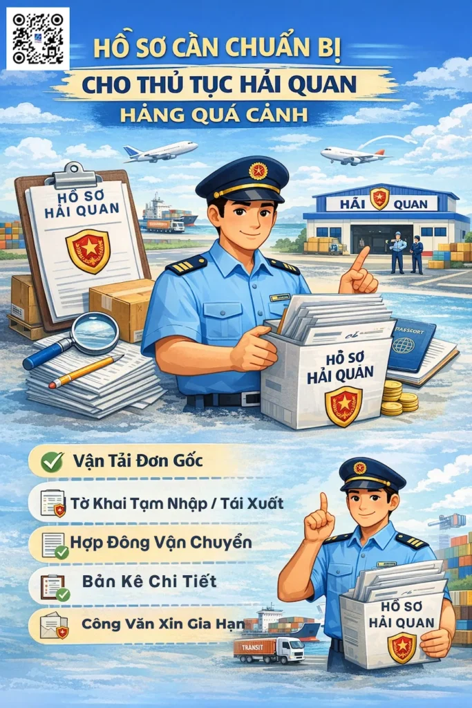 Hồ Sơ Cần Chuẩn Bị Cho Thủ Tục Hải Quan Hàng Quá Cảnh