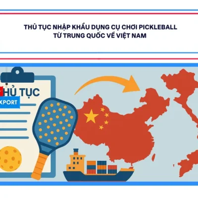 Thủ Tục Nhập Khẩu Dụng Cụ Chơi Pickleball Từ Trung Quốc Về Việt Nam Chi Tiết 2026: Hướng Dẫn Từ A-Z Và Giải Pháp Từ HL Shipping