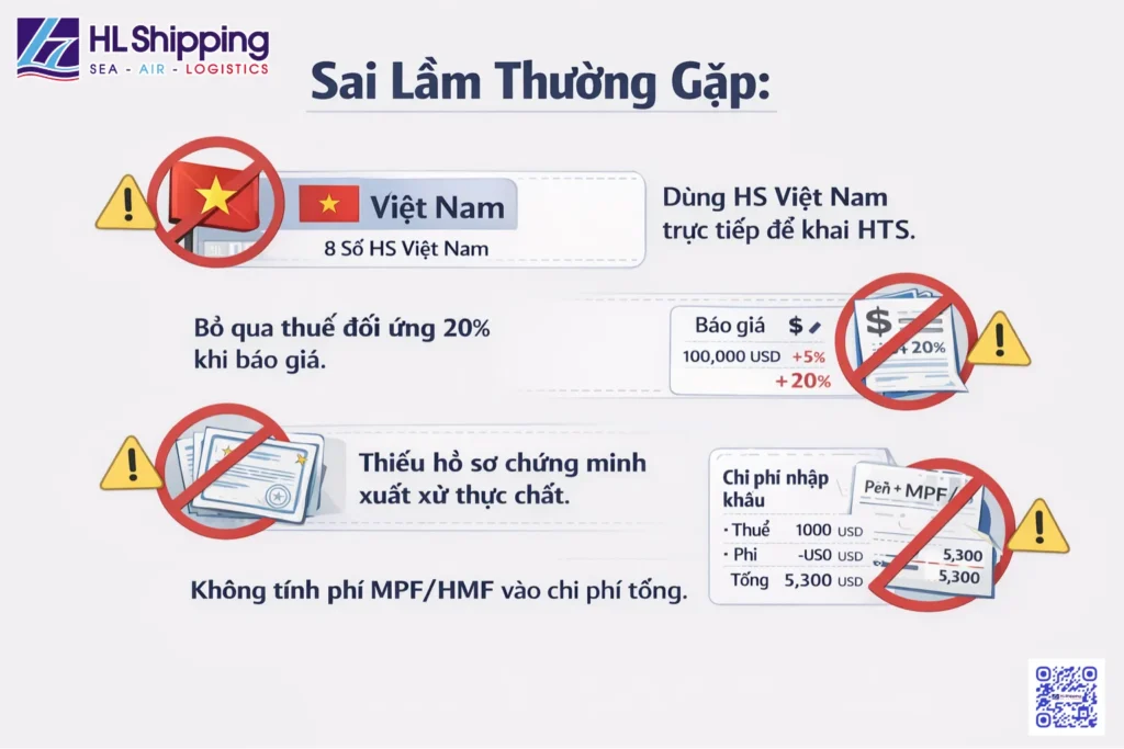 Sai Lầm Phổ Biến Tra Cứu HTS Code Và Thuế Suất Chính Xác 2026