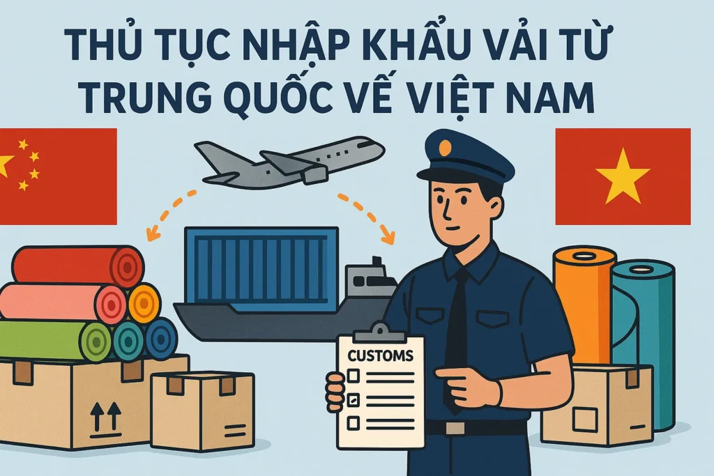 Thủ Tục Nhập Khẩu Vải Từ Trung Quốc
