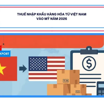 Thuế Nhập Khẩu Hàng Hóa Từ Việt Nam Vào Mỹ Năm 2026