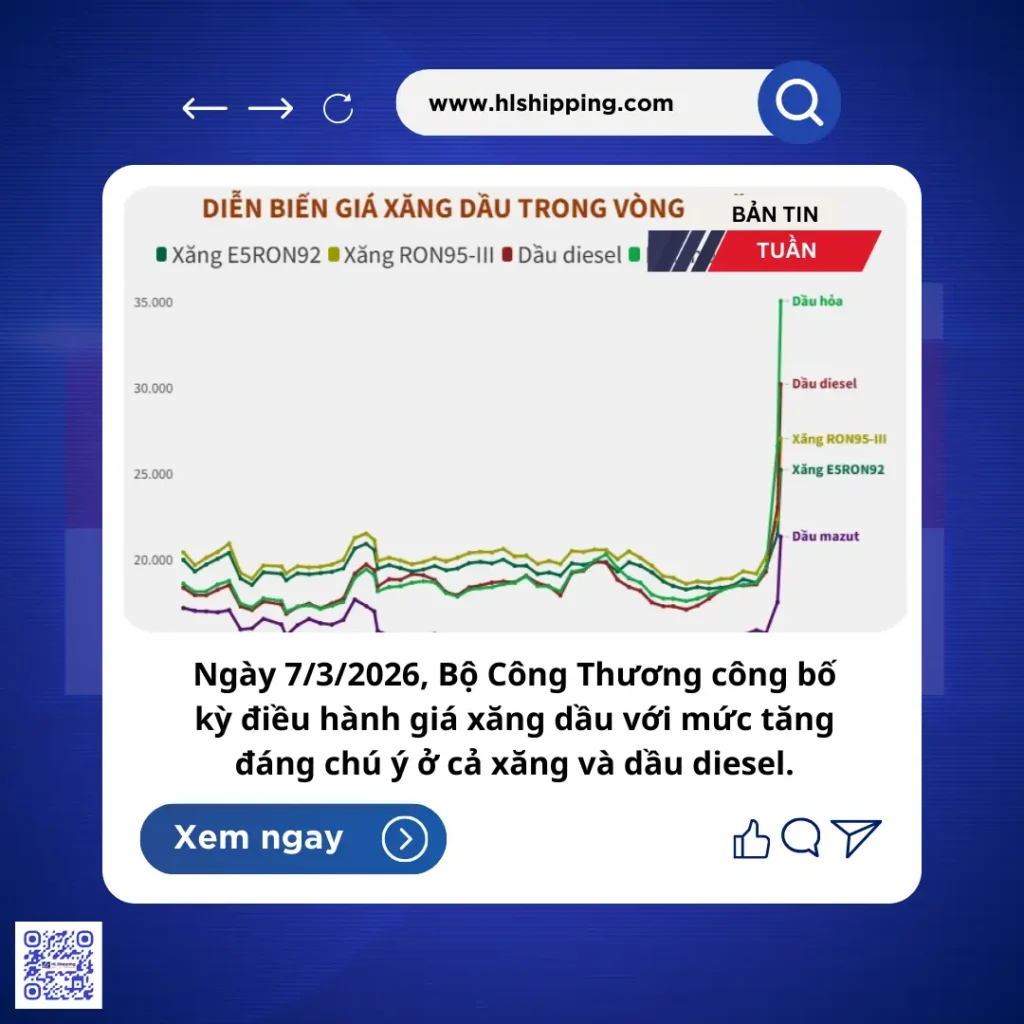 Bộ Công Thương công bố kỳ điều hành giá xăng dầu với mức tăng