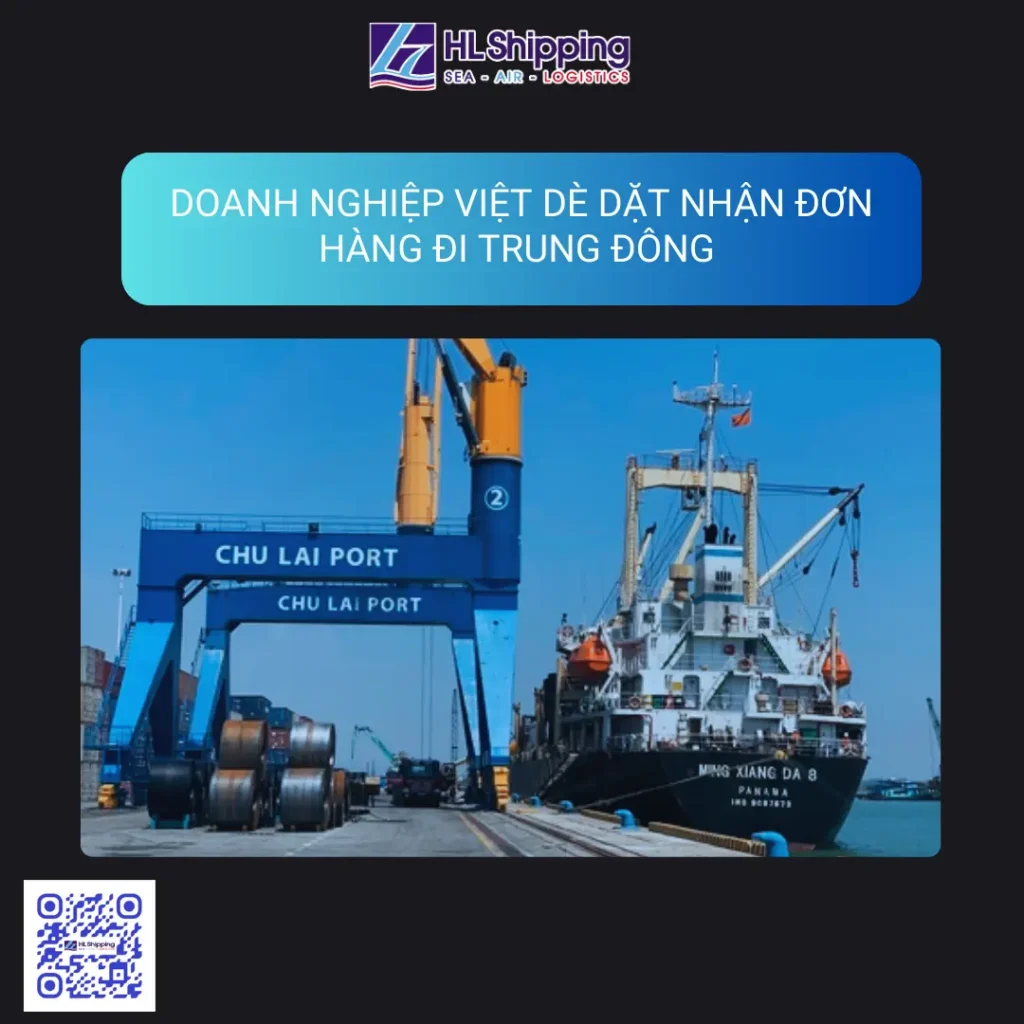 Doanh nghiệp Việt dè dặt nhận đơn hàng đi Trung Đông 

