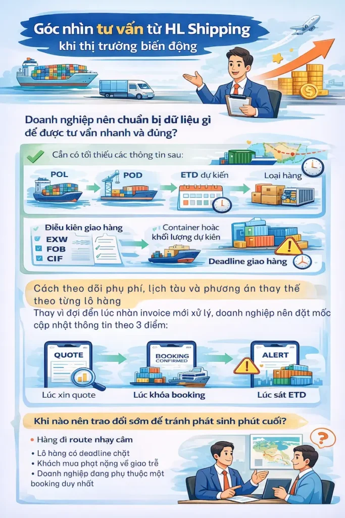 Góc nhìn tư vấn từ HL Shipping