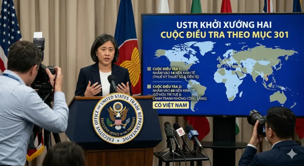 USTR khởi xướng hai cuộc điều tra riêng biệt theo Mục 301